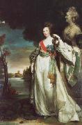 Richard Brompton Portrait of Aleksandra Branicka lady-in-waiting of Catherine II Spain oil painting artist